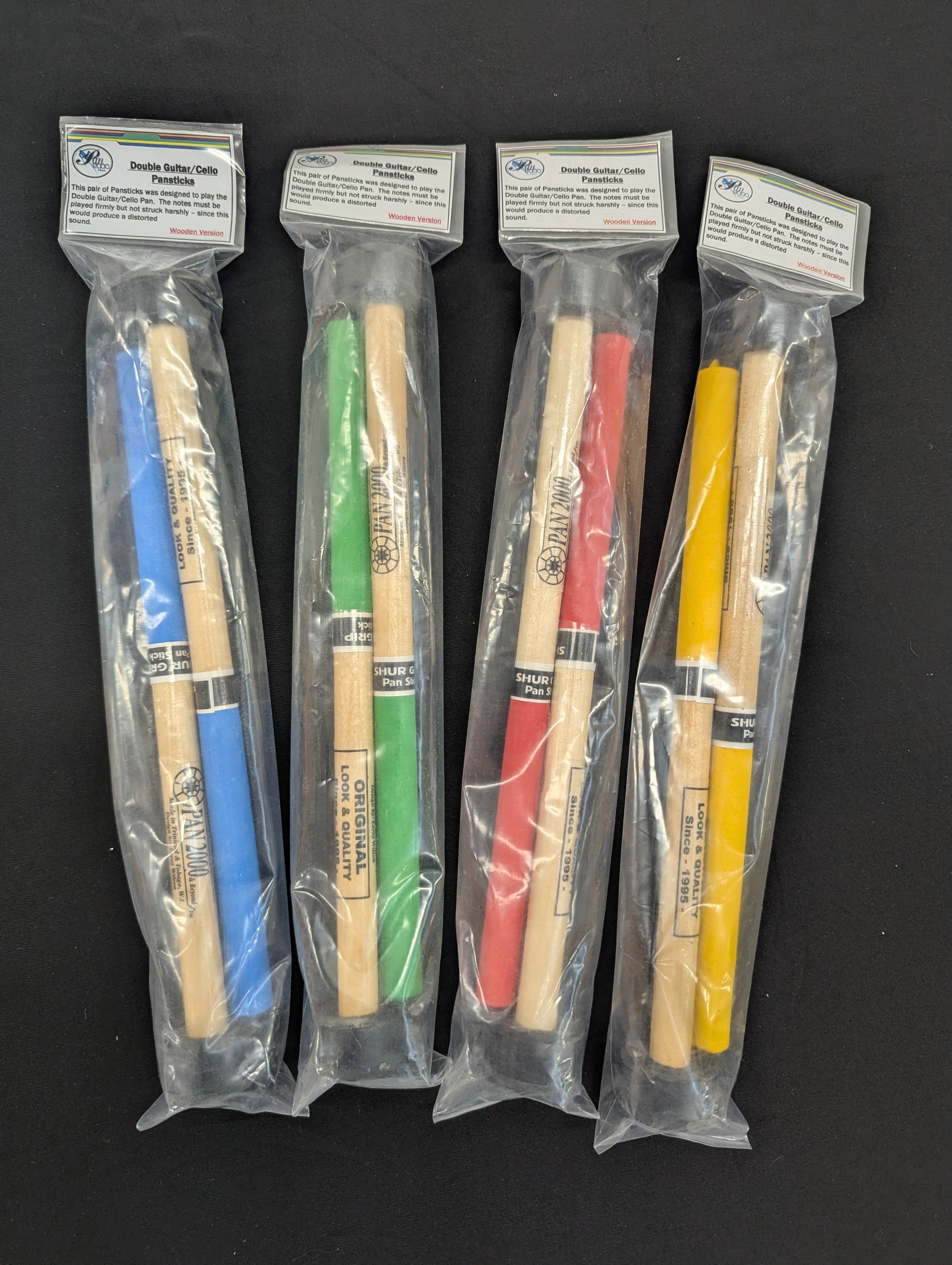 Pan 2000 Wooden Guitar/Cello pan sticks