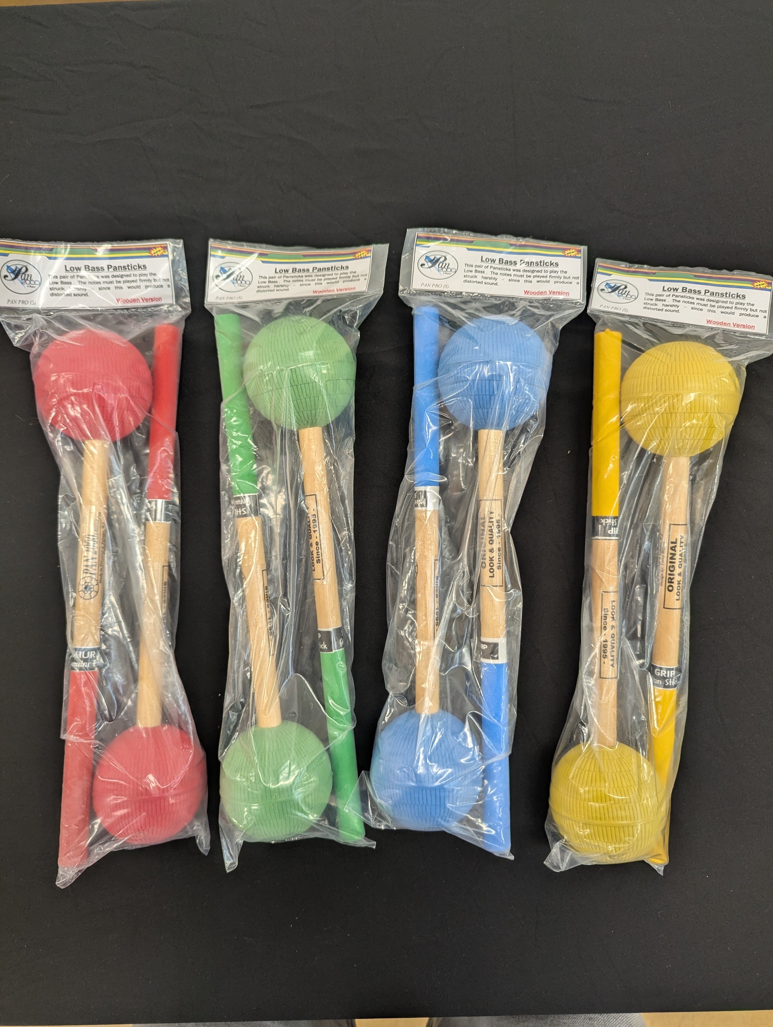 Pan 2000 Wooden Bass Pan Sticks