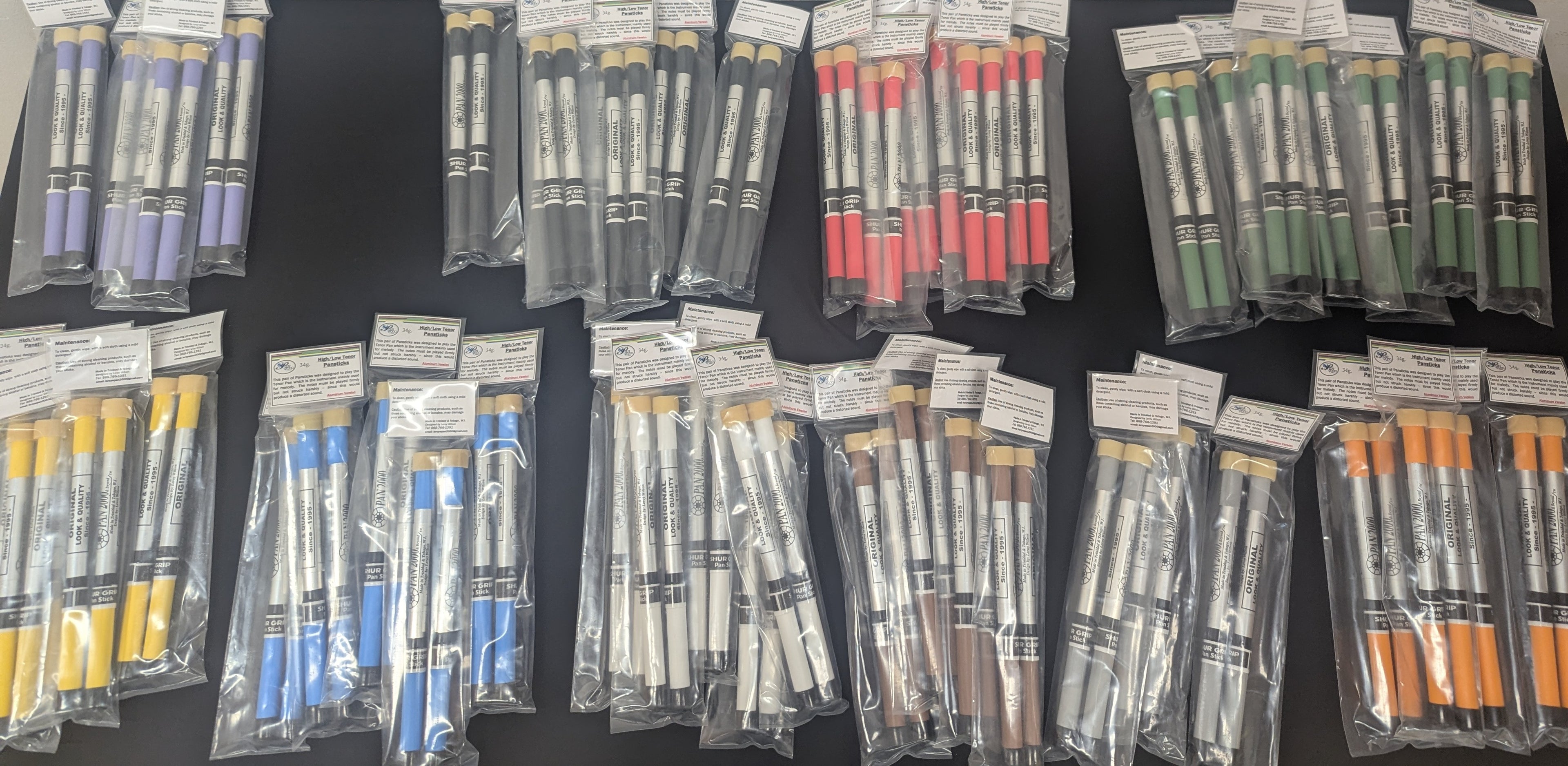 Pan 2000 Aluminum Tenor Sticks
