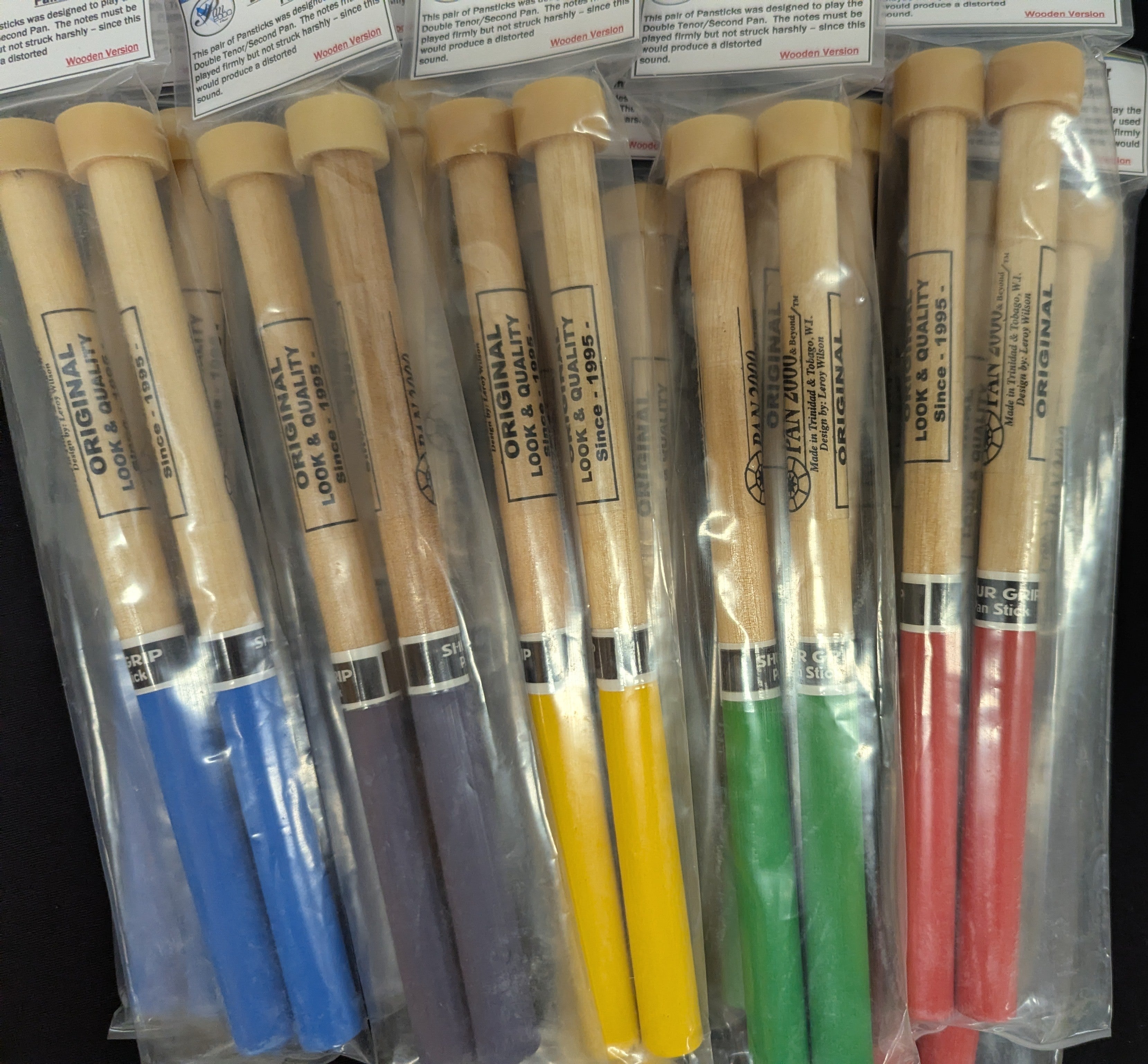 Pan 2000 Wooden Double Sticks