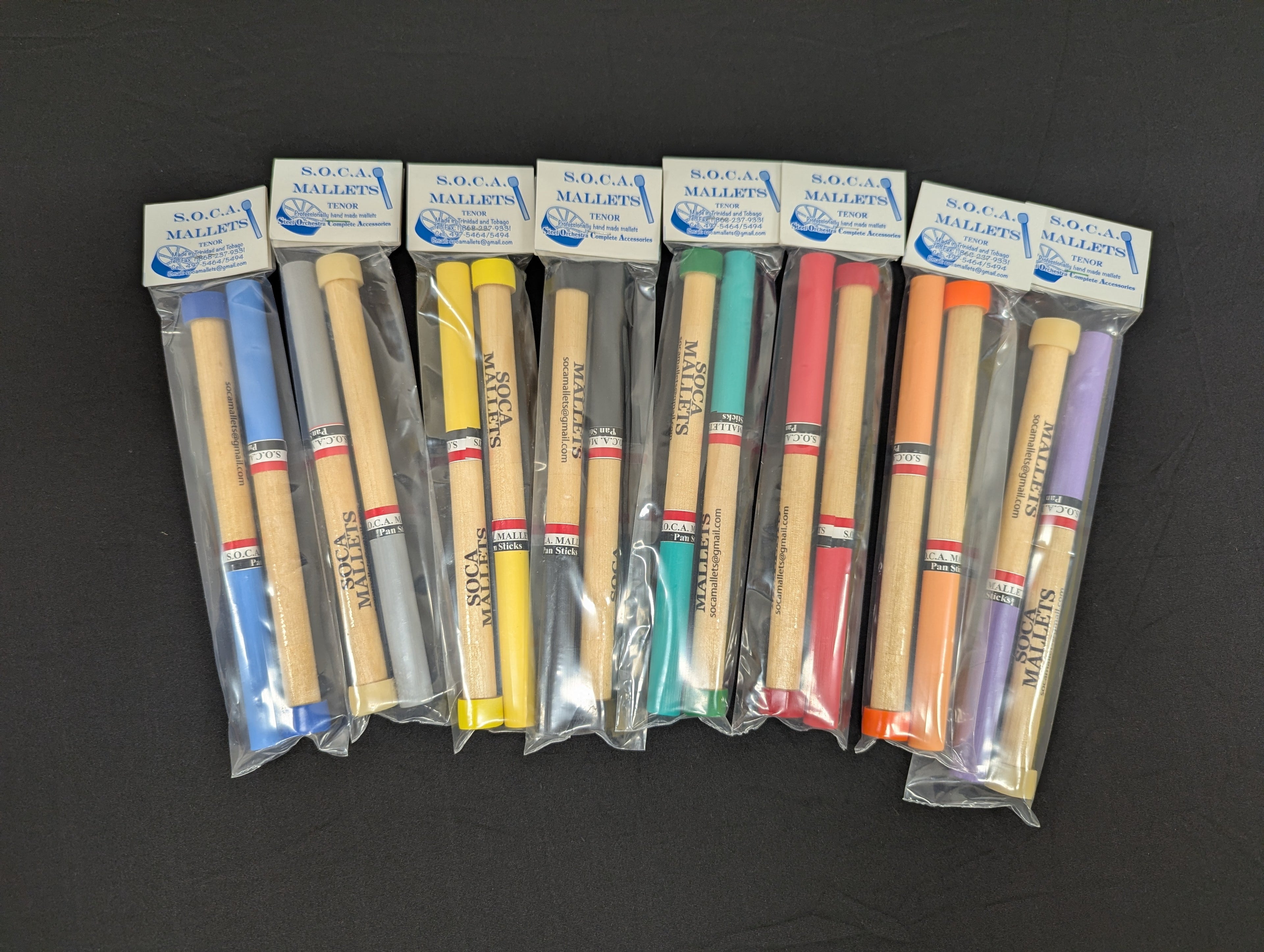 Soca Mallet Tenor Sticks