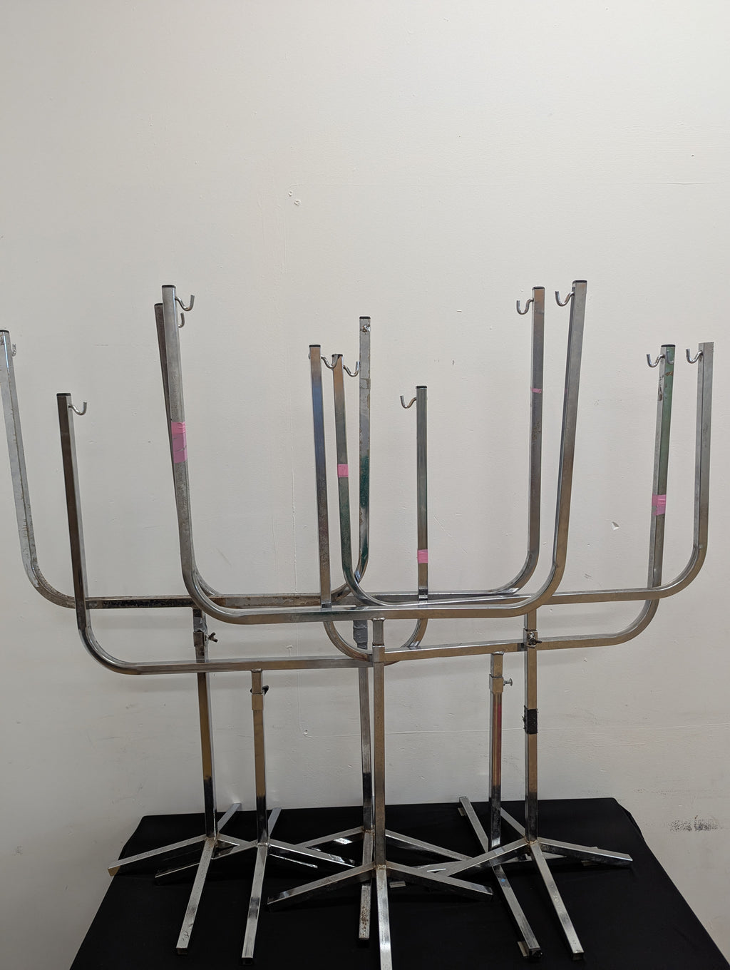 Used U style steel pan stand bundle