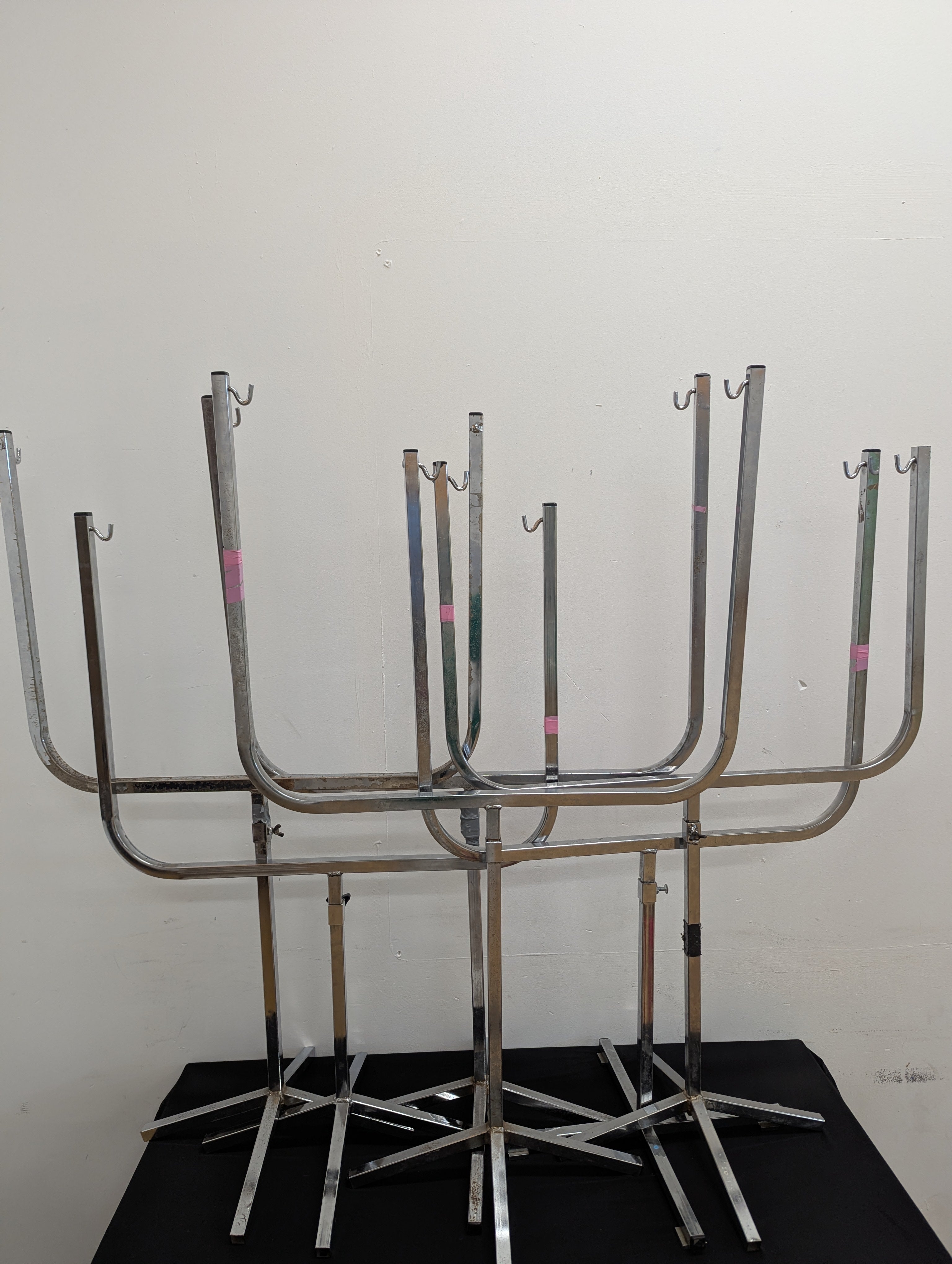 Used U style steel pan stand bundle