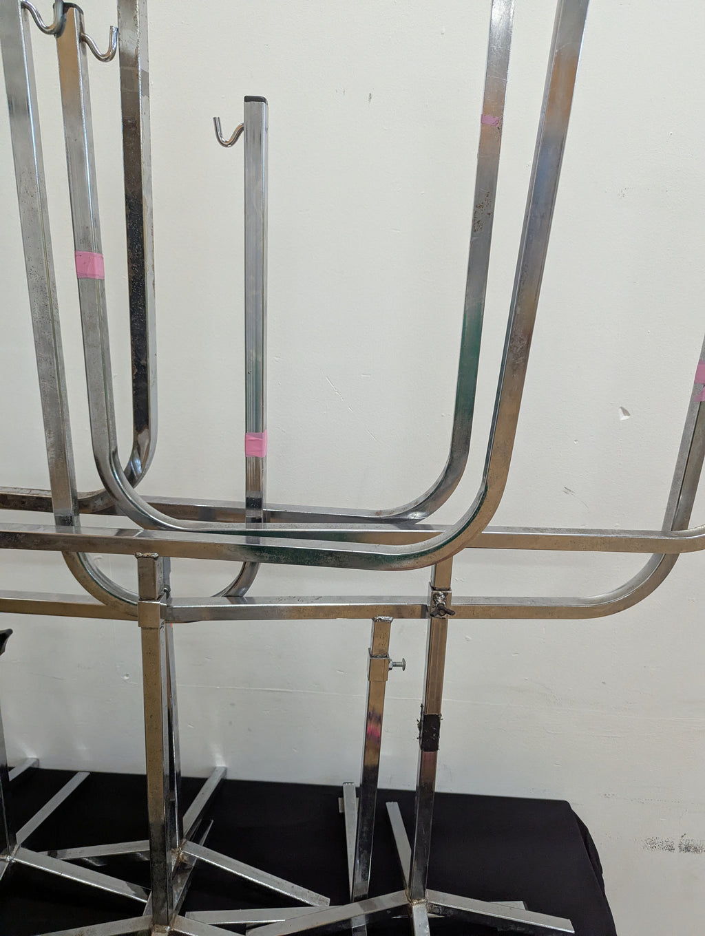 Used U style steel pan stand bundle