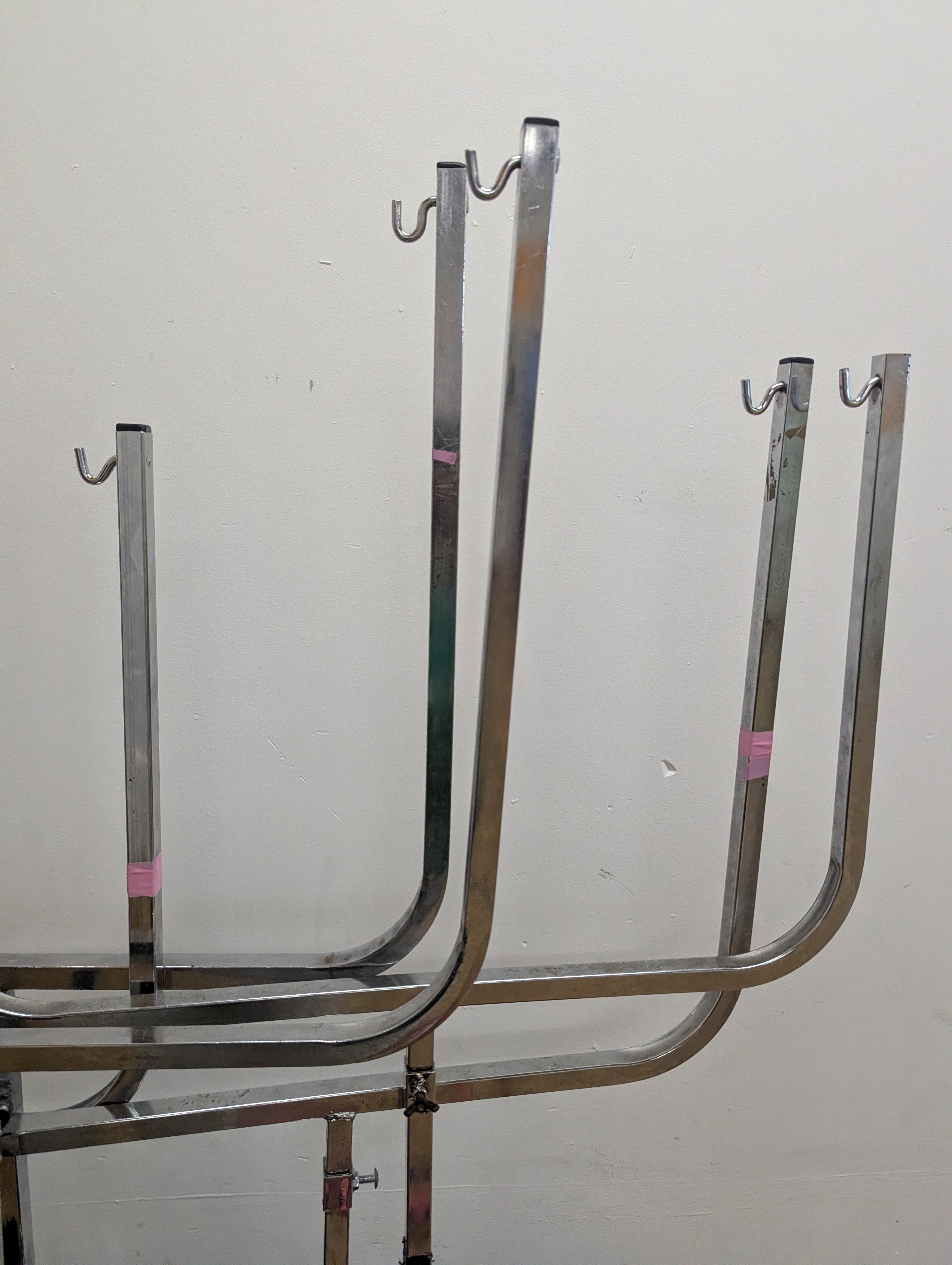 Used U style steel pan stand bundle